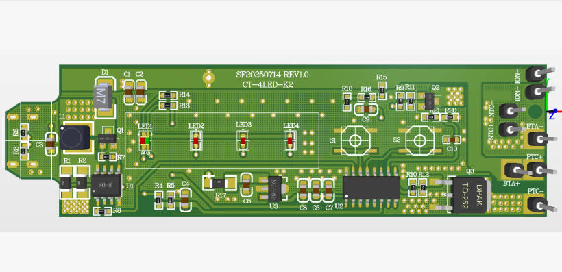 無線直發梳方案，直卷兩用小巧便攜